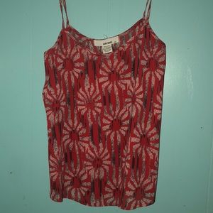 Pattern tank top